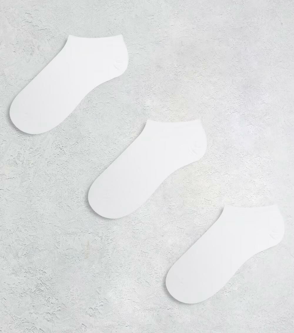białe SKARPETKI 3-PACK