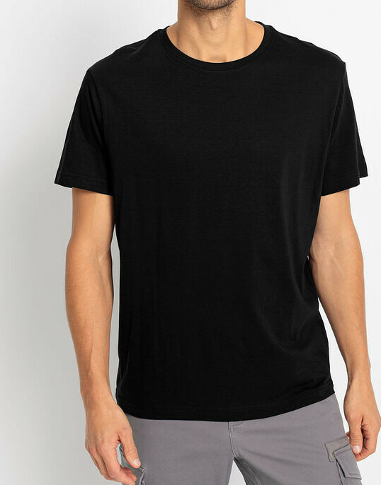 T-SHIRT CZARNY 2SZT
