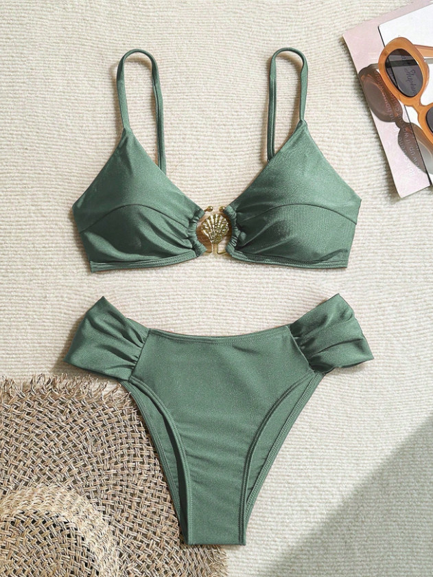 ZIELONY KOMPLET BIKINI