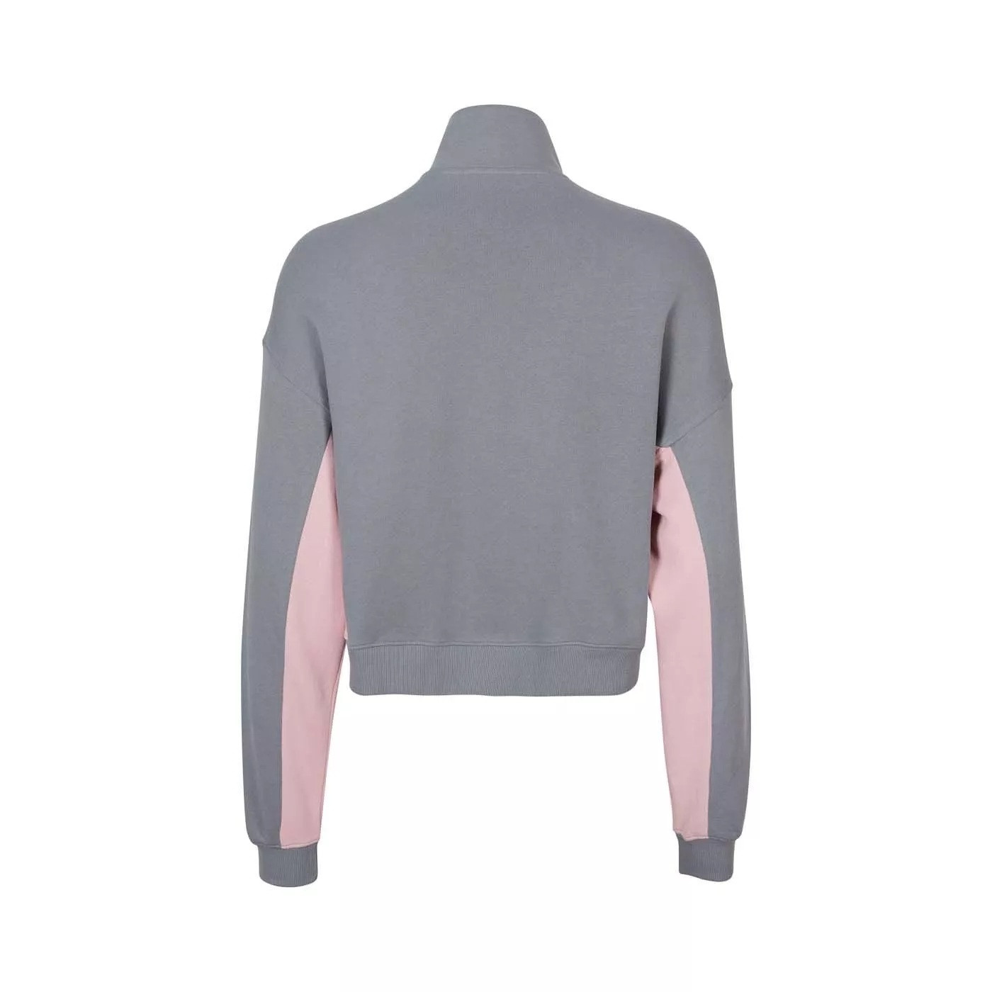 BLUZA STÓJKA ZIP WSTAWKI