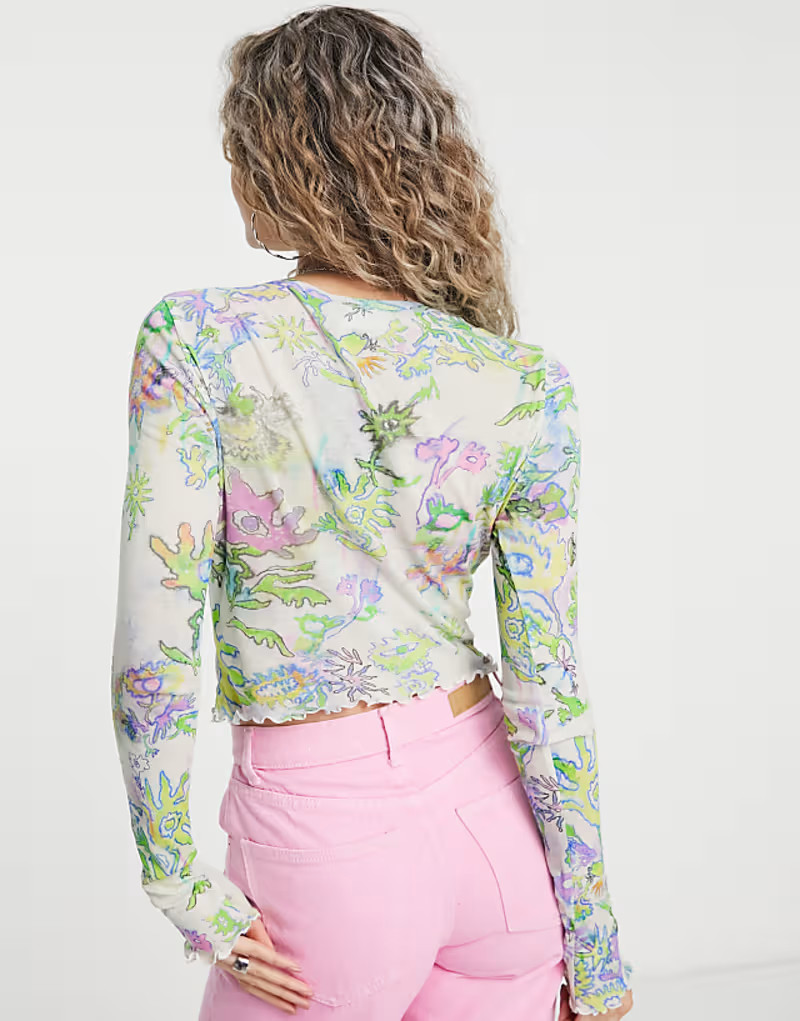 TOP DŁUGI RĘKAW PRINT