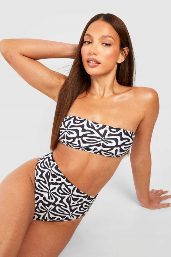 GÓRA OD BIKINI WE WZÓR