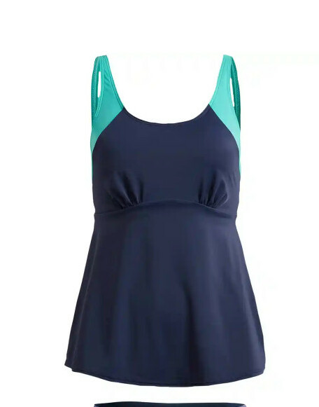 granatowa góra od bikini tankini 