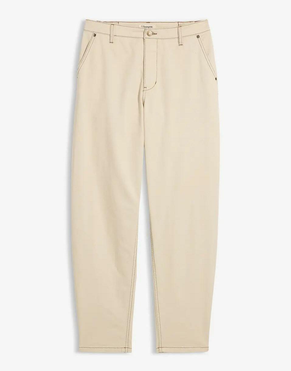 SPODNIE DAMSKIE CASUAL BAWEŁNIANE PLUS SIZE