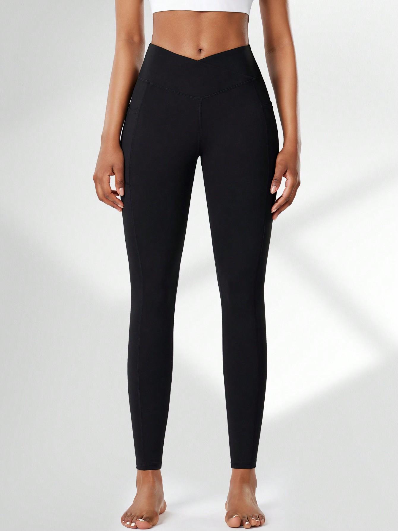 CZARNE LEGGINSY CASUAL