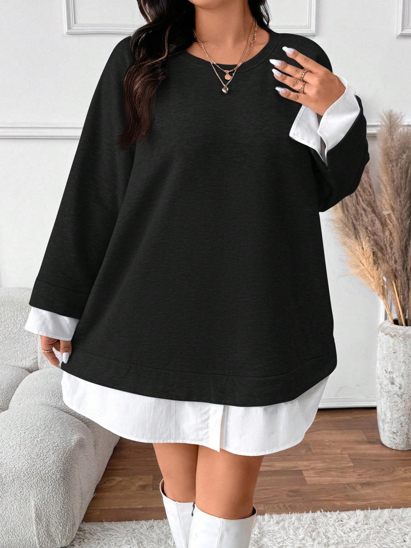 CZARNA MINI SUKIENKA