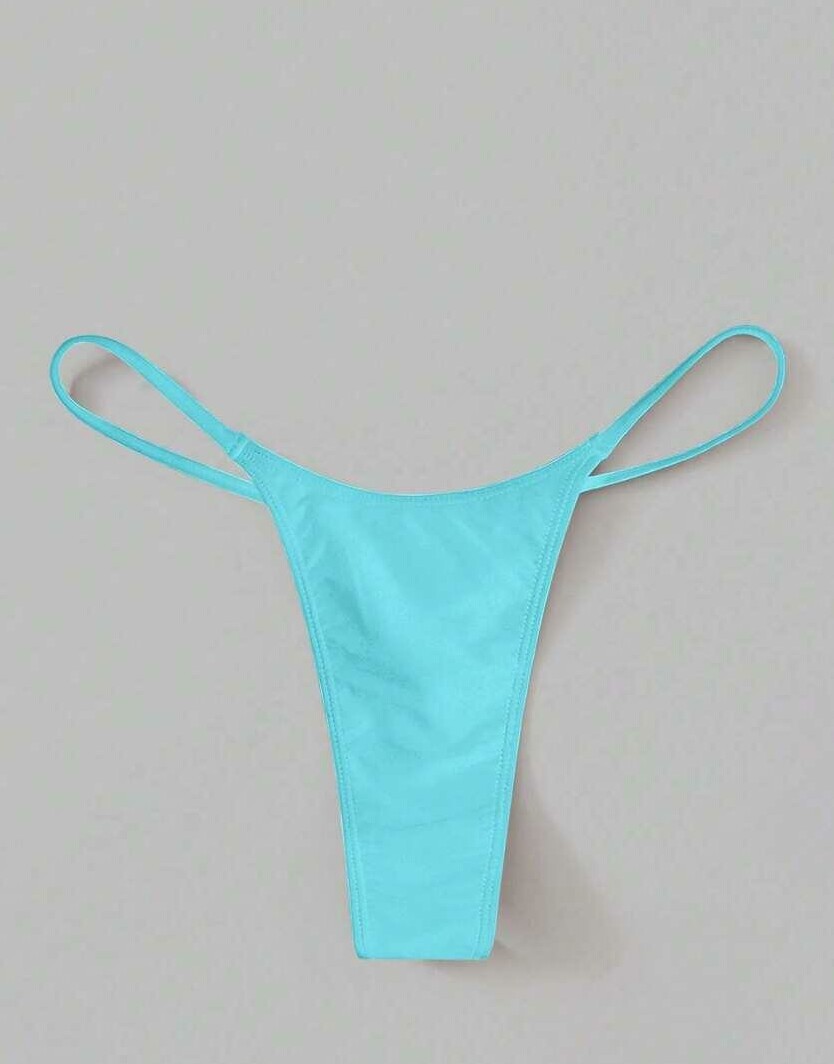 NIEBIESKI DÓŁ OD BIKINI STRINGI