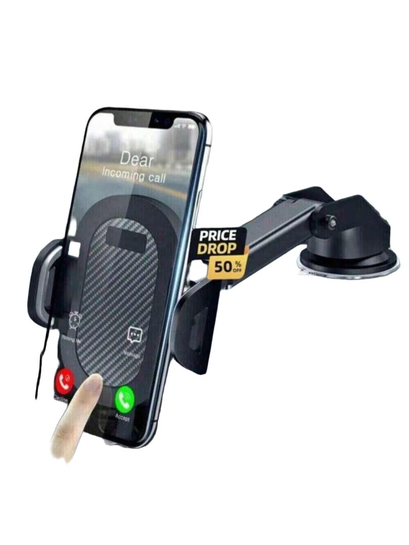 czarny UCHWYT SAMOCHODOWY NA TELEFON 