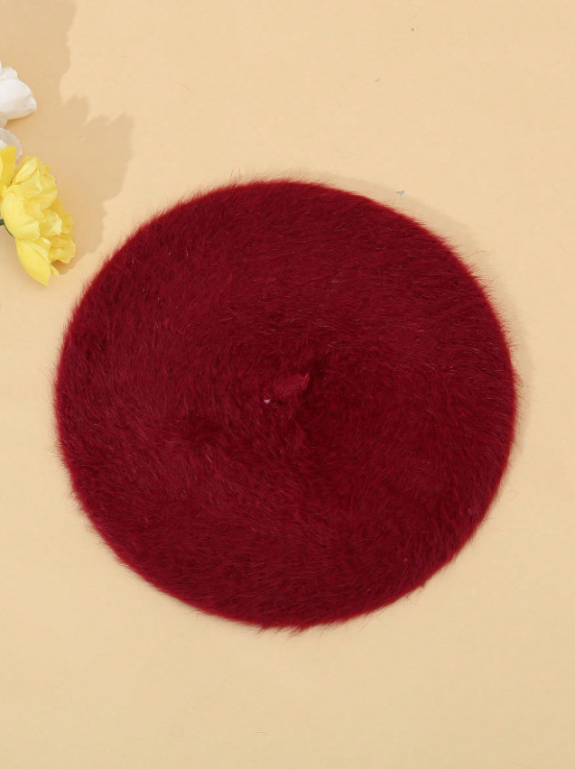 CZERWONA CZAPKA BERET