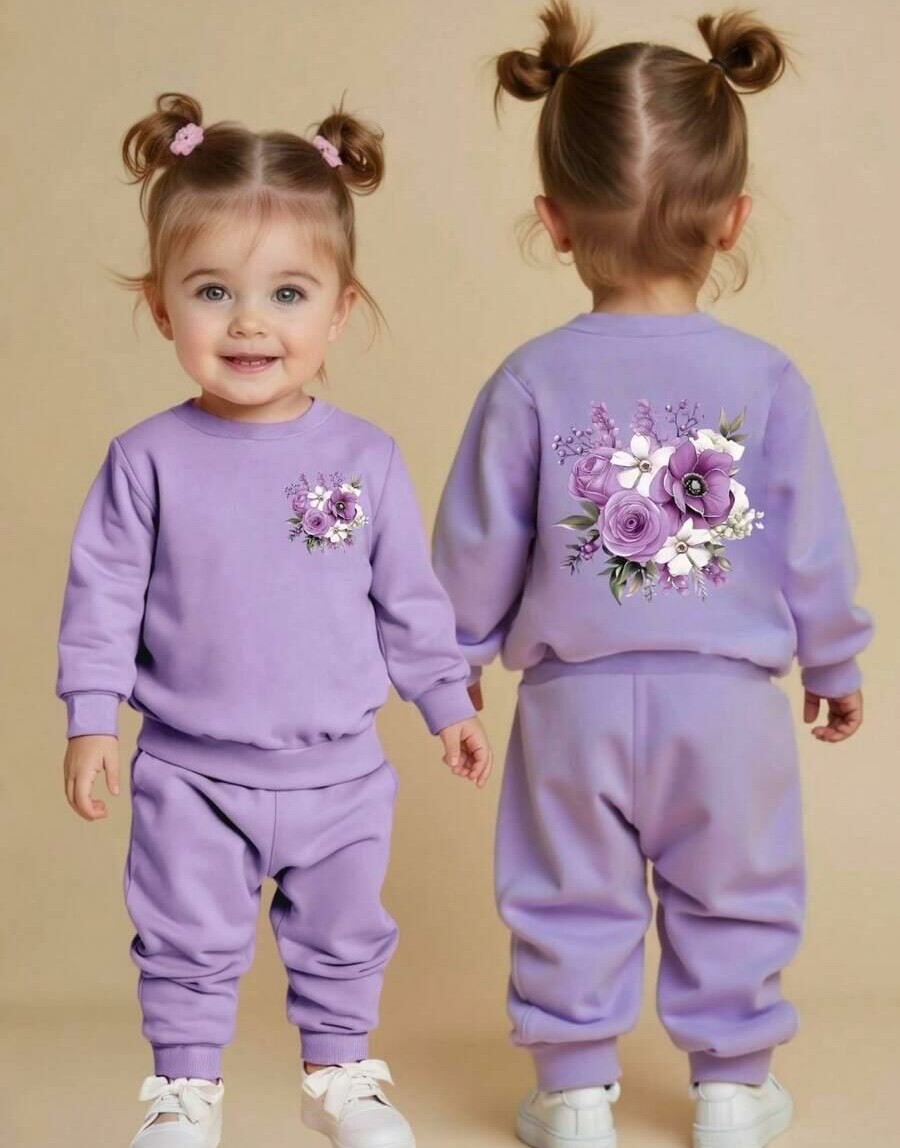 komplet bluza spodnie dres wzór print
