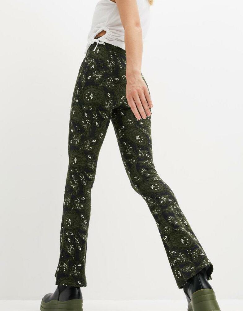 LEGGINSY Z POSZERZANYMI NOGAWKAMI 