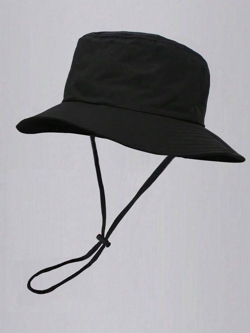 CZARNY KAPELUSZ BUCKET 