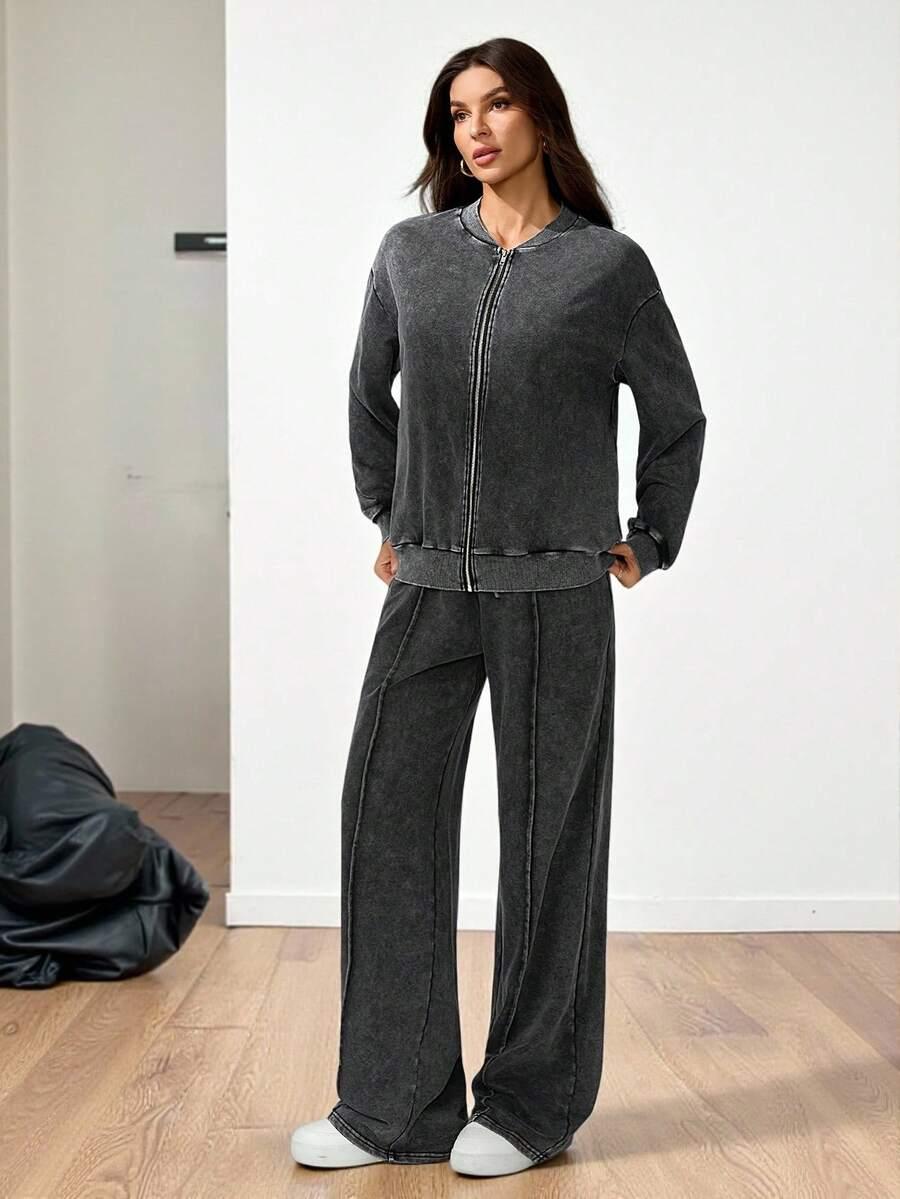 bluza spodnie dresowy komplet