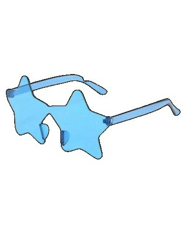 niebieskie okulary gwiazdy