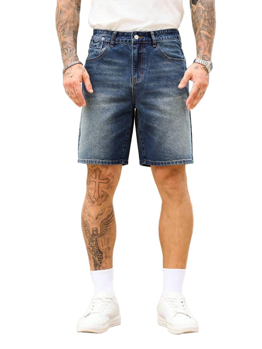 KRÓTKIE SPODENKI JEANSOWE