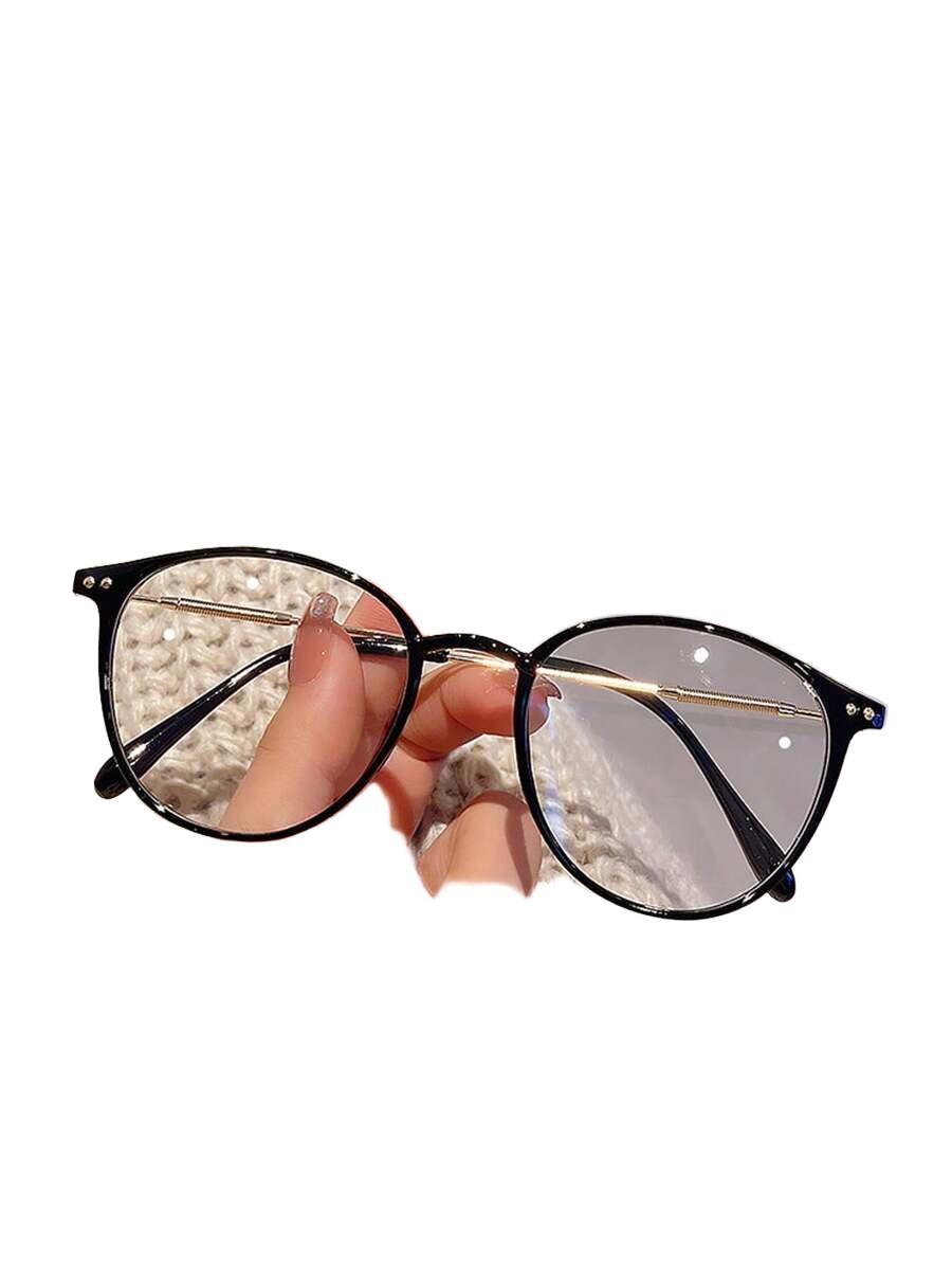 czarne okulary zerówki