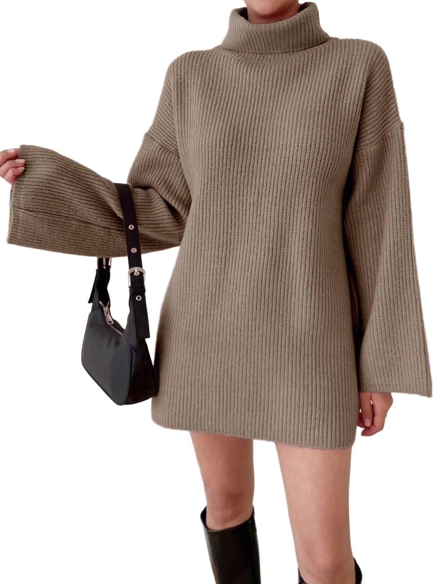 SWETER Z GOLFEM OVERSIZED