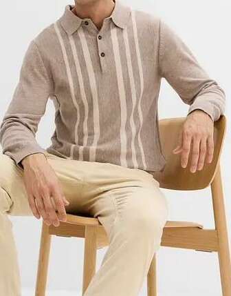 MĘSKI SWETER W PASKI 
