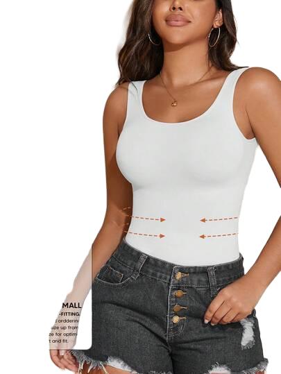 BIAŁY MODELUJĄCY TOP