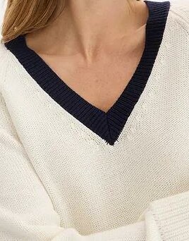 SWETER DAMSKI SEREK V REGULAR