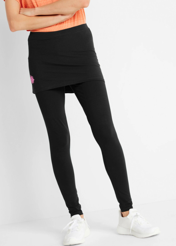 LEGGINSY SPORTOWE ZE SPÓDNICZKĄ