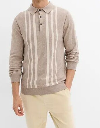 MĘSKI SWETER W PASKI 