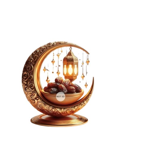 dekoracja ramadan 2D na stojaku