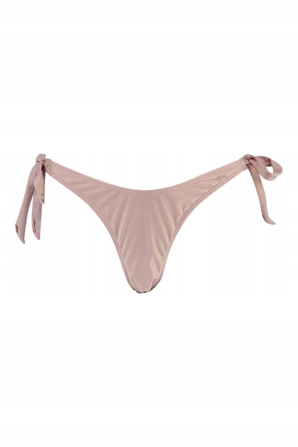 różowy dół od bikini