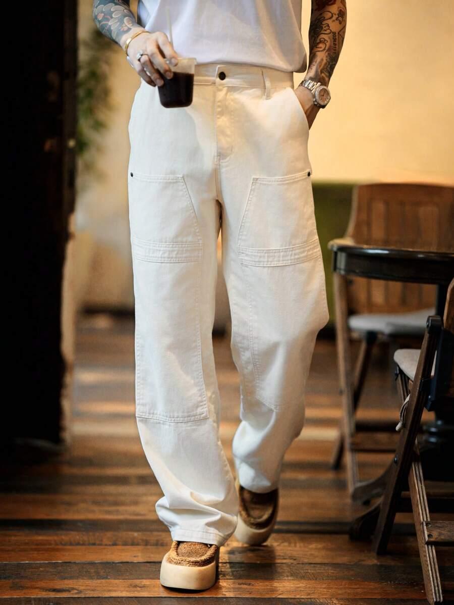 SPODNIE JEANS KIESZENIE