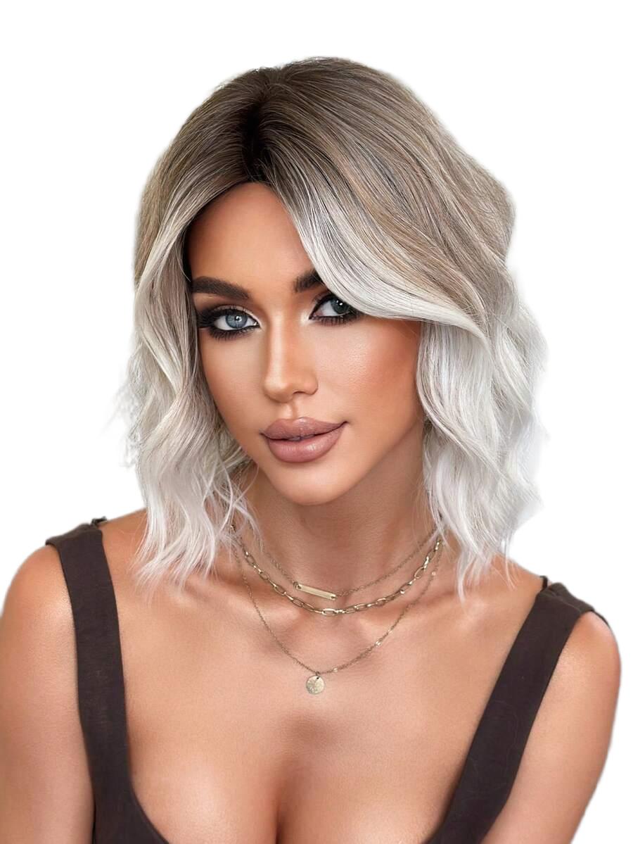 BLOND PERUKA WŁOSY SYNTETYCZNE
