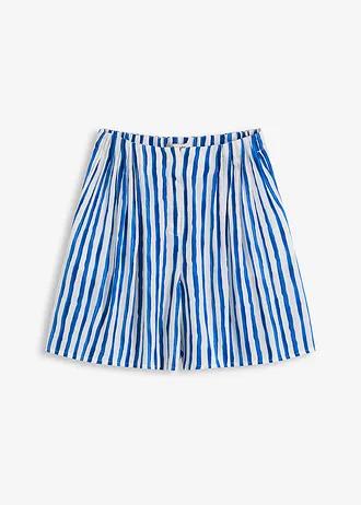WISKOZOWE BERMUDY PLUS SIZE PASKI