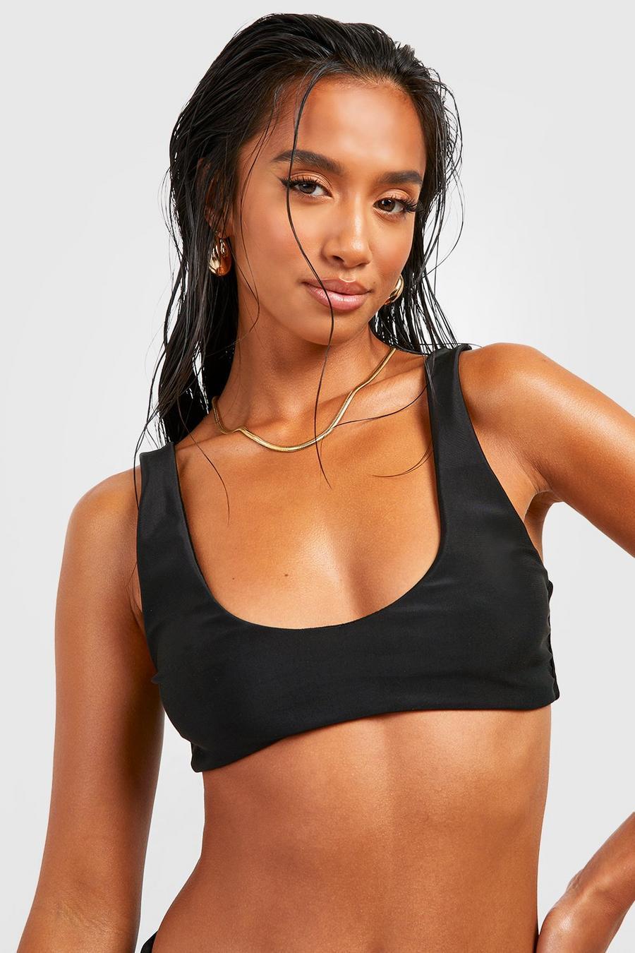 CZARNA GÓRA OD BIKINI TOP
