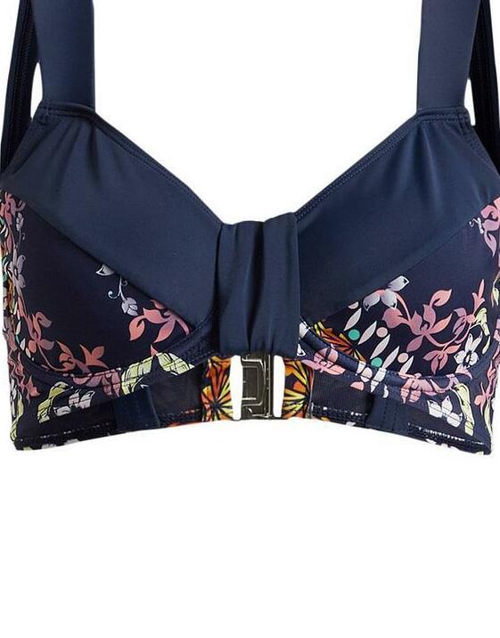 GÓRA OD BIKINI REGULAR ROŚLINNY WZÓR