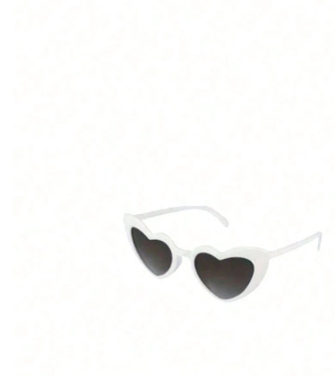 BIAŁA GUMKA OKULARY KOMPLET