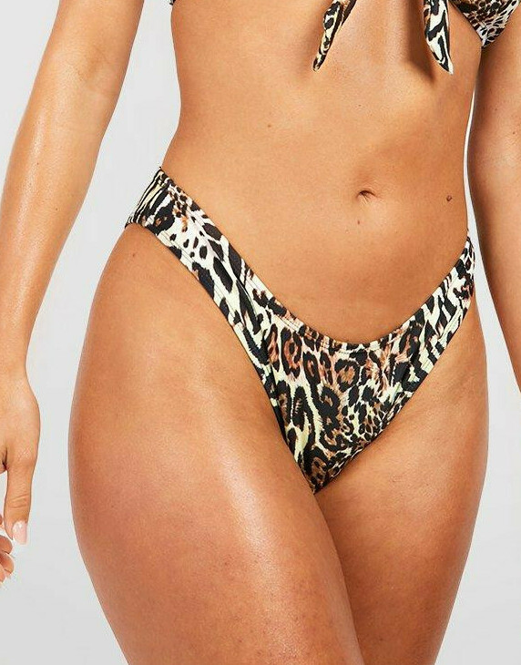 DÓŁ OD BIKINI ANIMAL PRINT