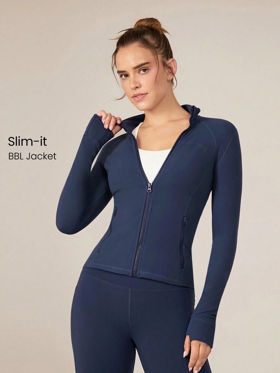 NIEBIESKA BLUZA ROZPINANA