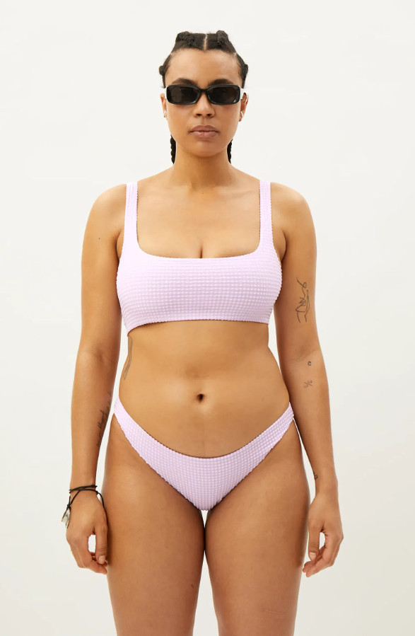 FIOLETOWA GÓRA OD BIKINI tekstura