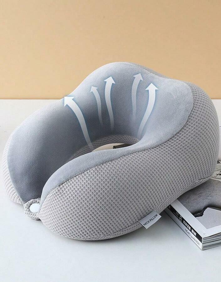 szara poduszka pod szyję 