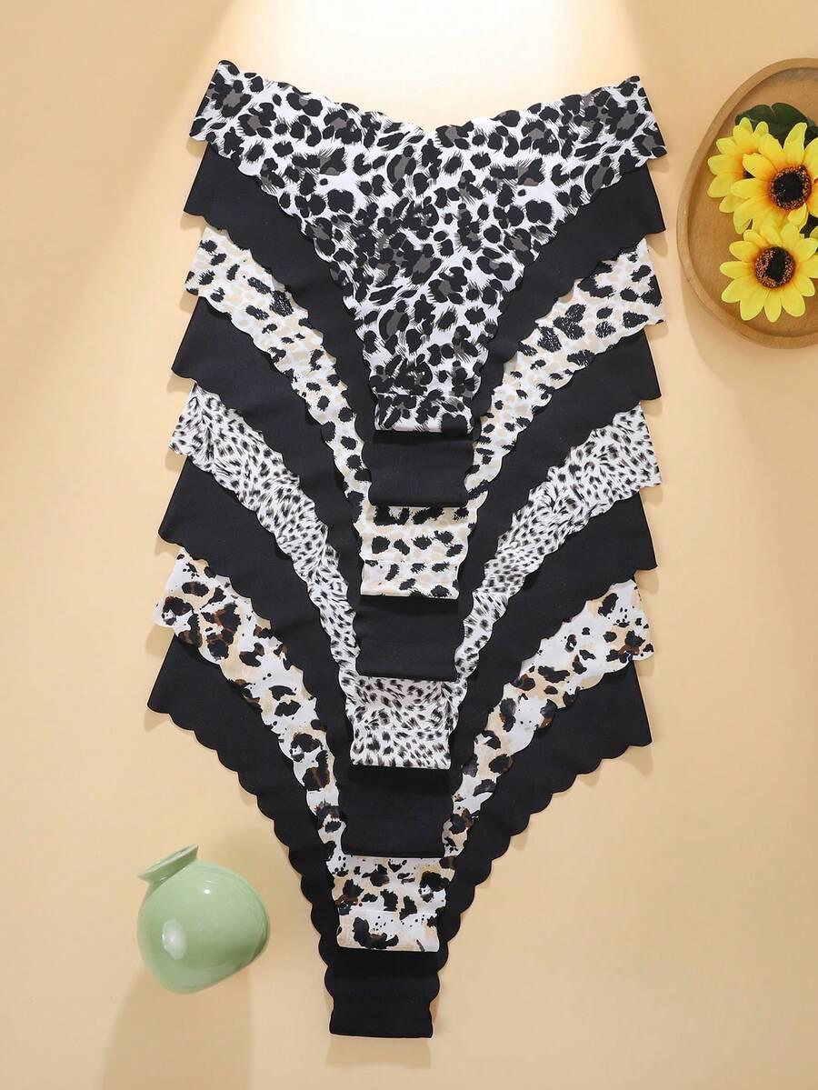 majtki animal print 8-pack