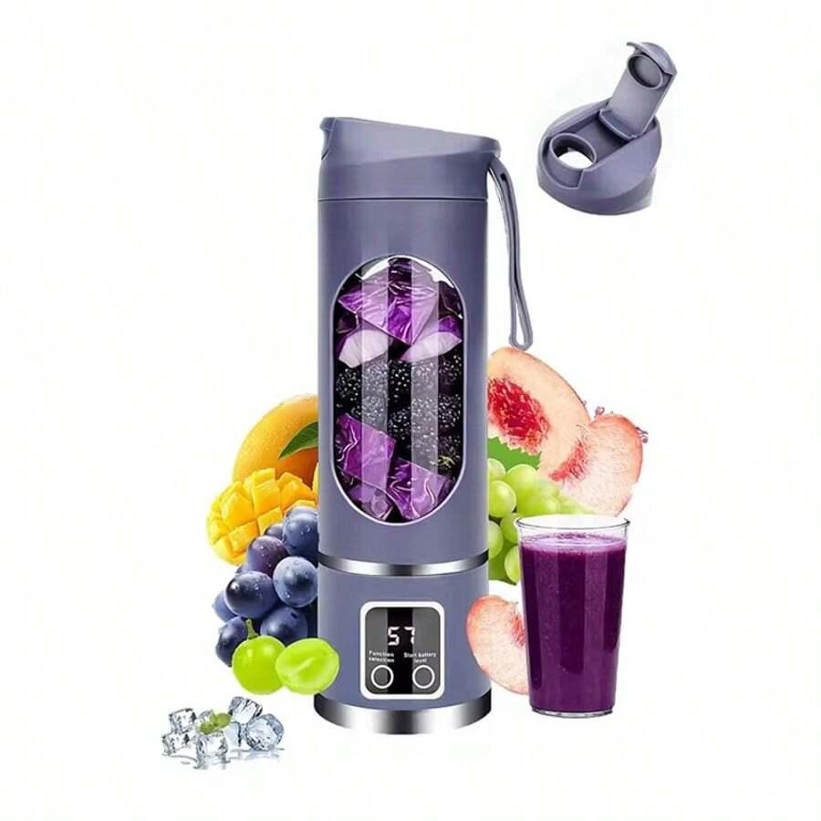 szary przenośny blender