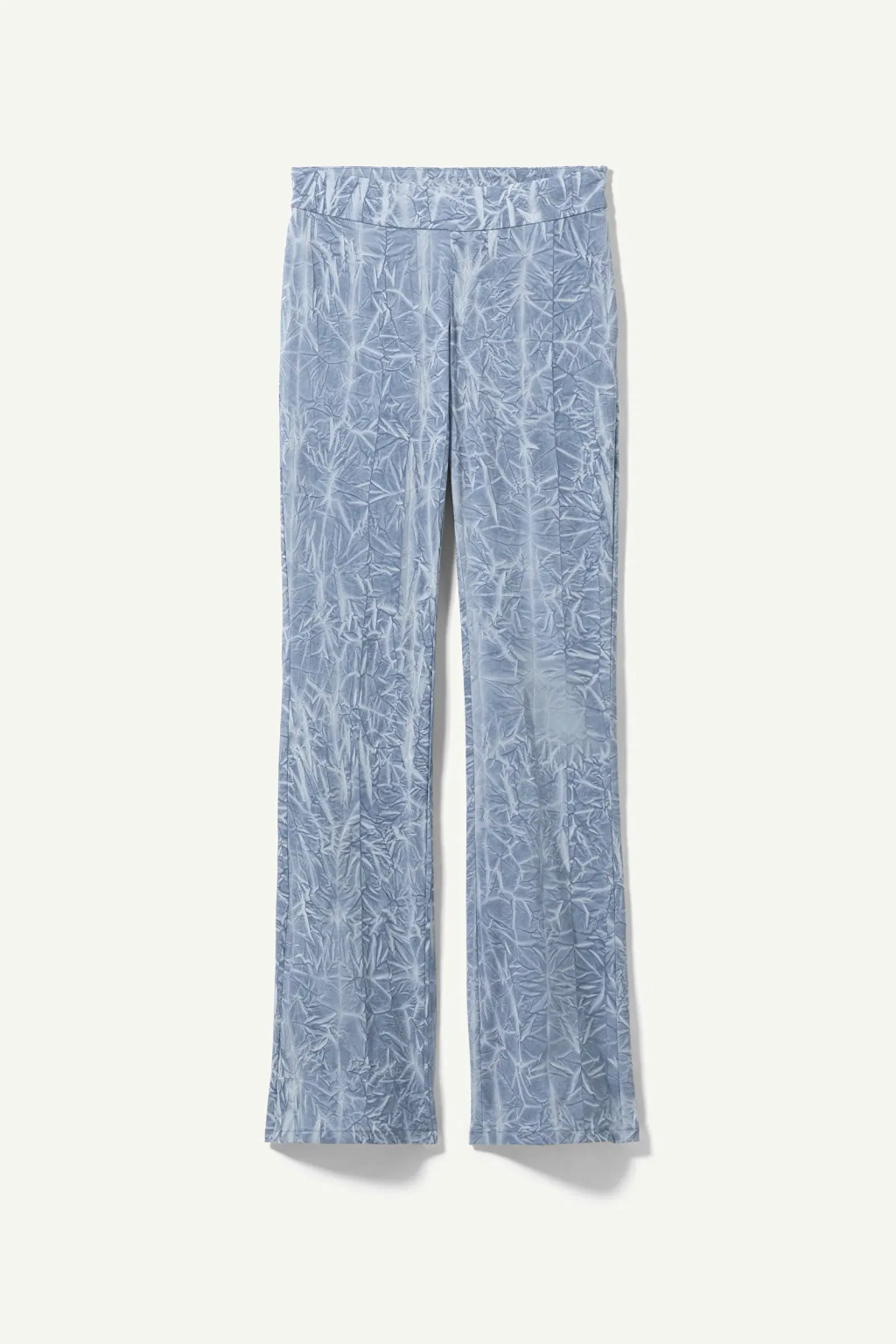 NIEBIESKIE SPODNIE PRINT