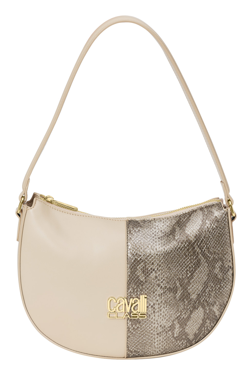 torebka kontrast animal print logo