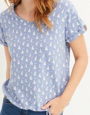 T-SHIRT DAMSKI PLUS SIZE Z NADRUKIEM