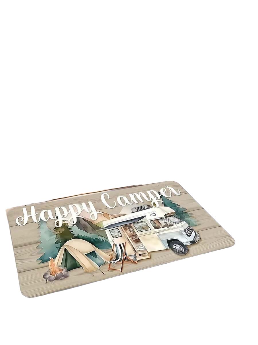 wycieraczka napis happy camper