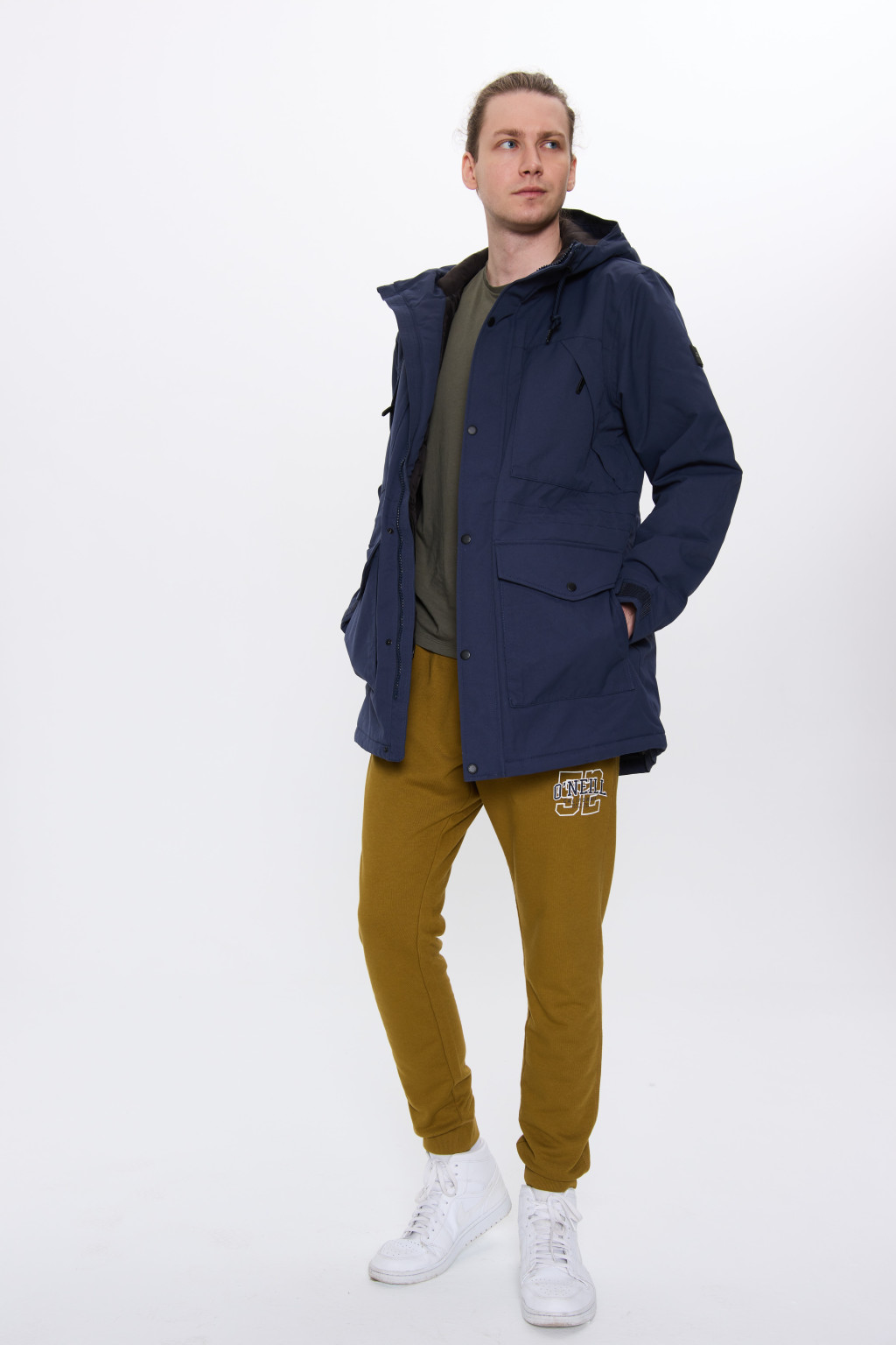 granatowa KURTKA PARKA 2500018-15039