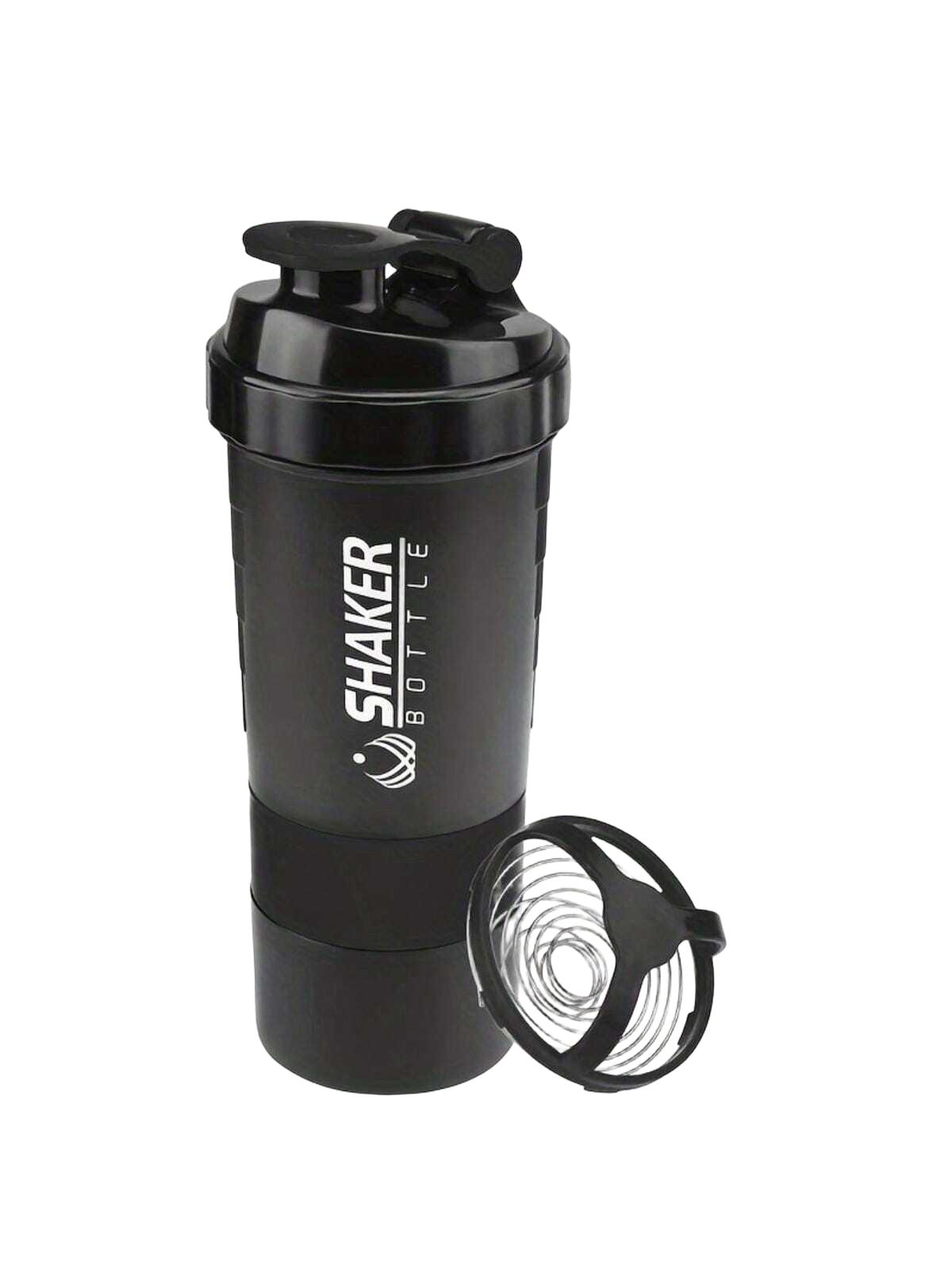 CZARNY SHAKER PRINT NAPIS