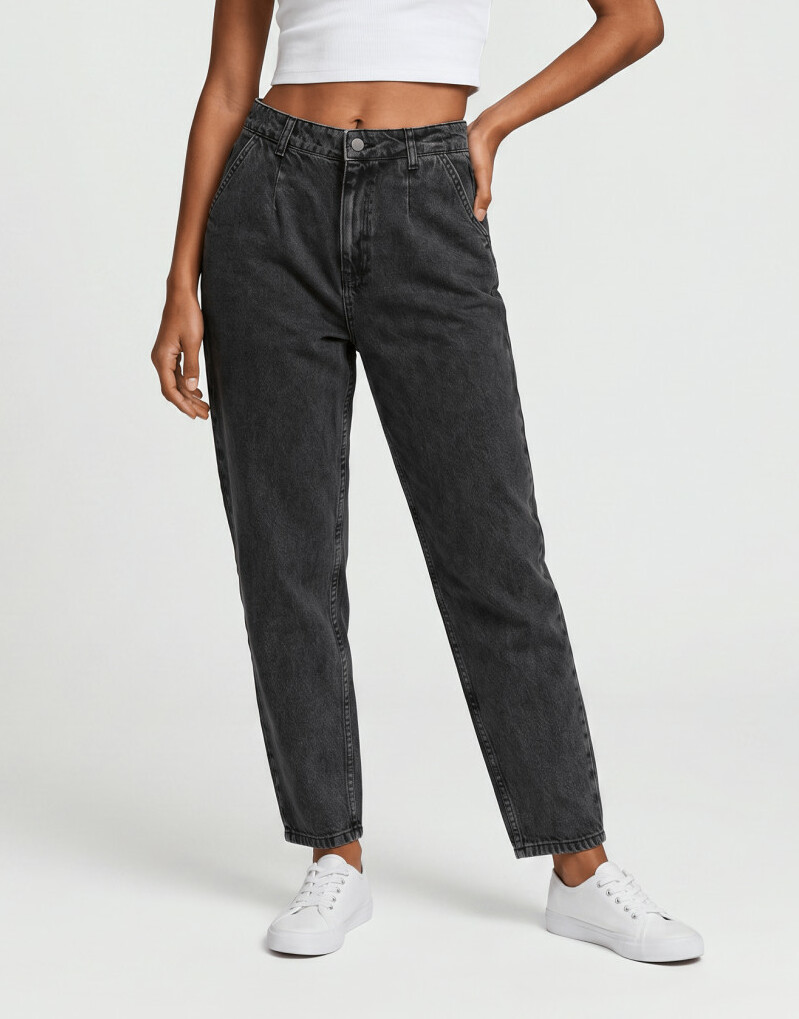 SPODNIE JEANS WYSOKI STAN