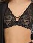 BIUSTONOSZ DAMSKI PLUS SIZE PÓŁUSZTYWNIANY Z ZAPIĘCIEM Z TYŁU
