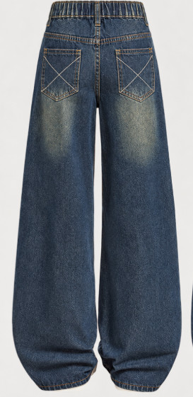 spodnie jeans wide leg