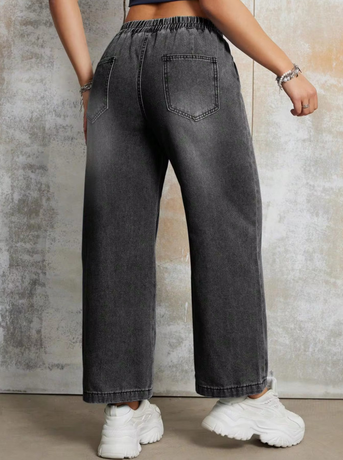 proste spodnie jeans